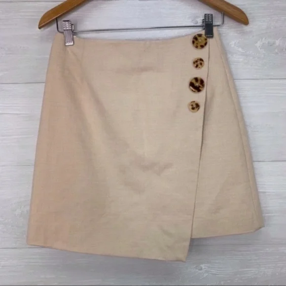 Finders Keepers Tia Button Detail Wrap Skirt Size S - Picture 4 of 10